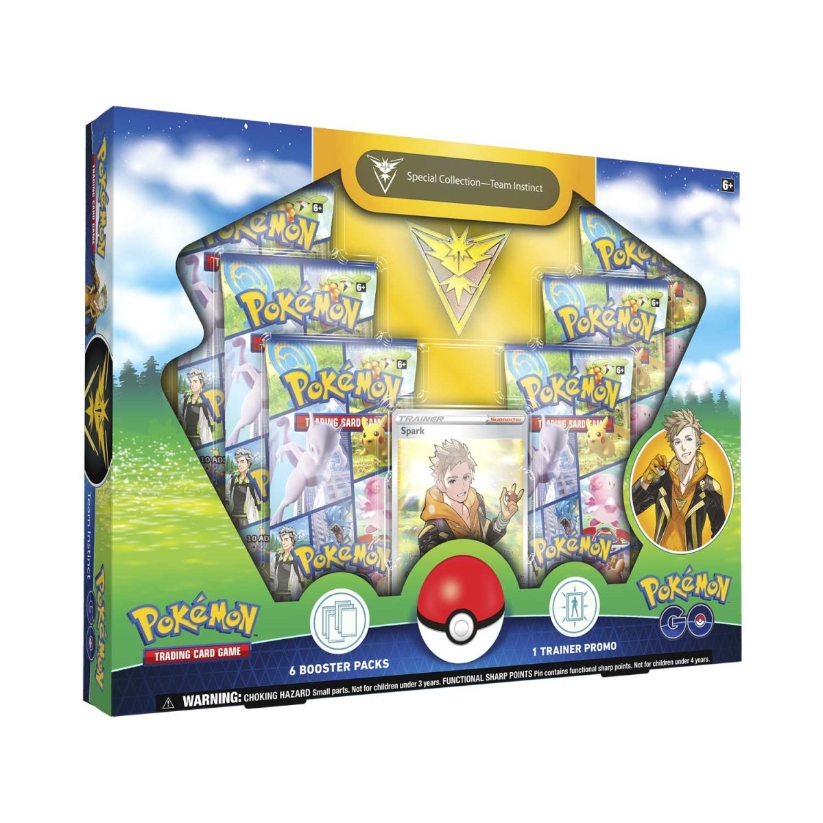Team Instinct Special Collection Box from Go Pokémon card set